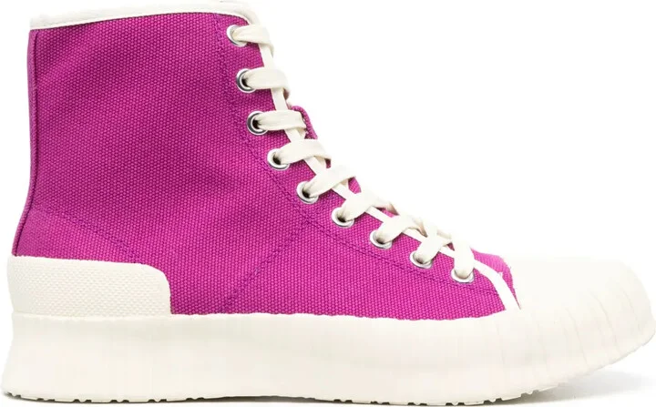 Roz canvas high-top sneakers