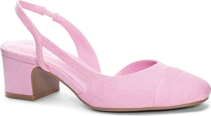 Rozie Half d'Orsay Slingback Pump