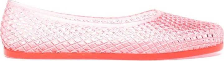 Rubber Ballet Flats