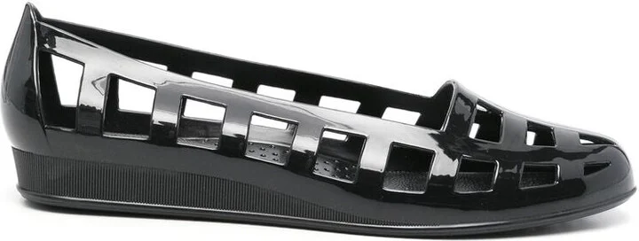 Rubber Ballet Flats