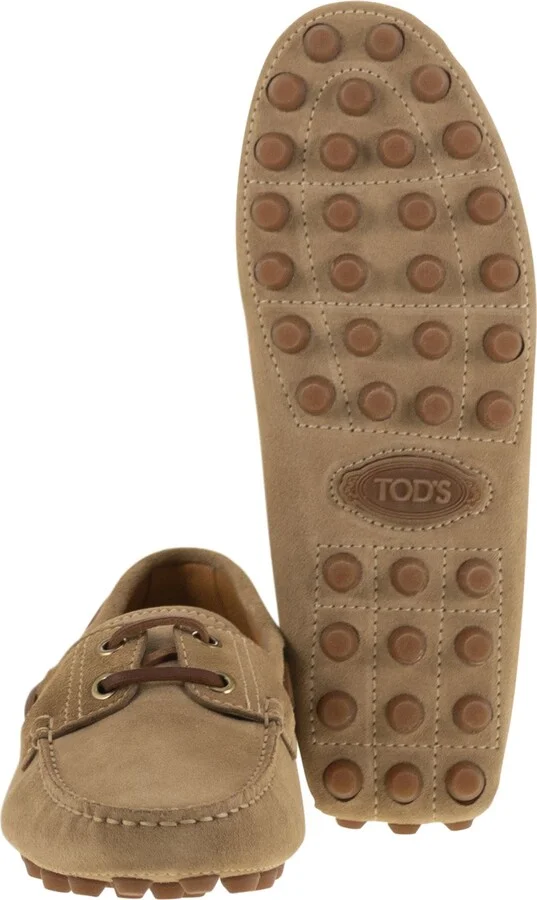 Rubber Bubble Suede Boat - Image 5