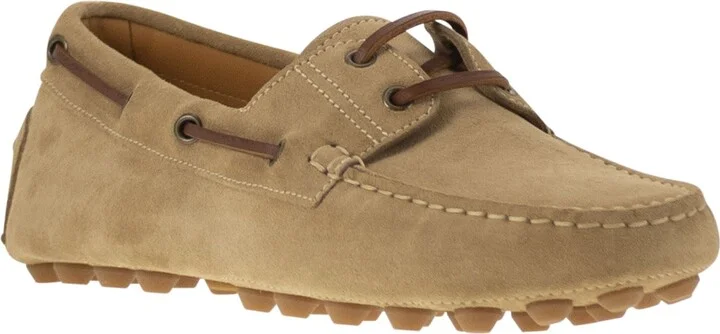 Rubber Bubble Suede Boat - Image 2