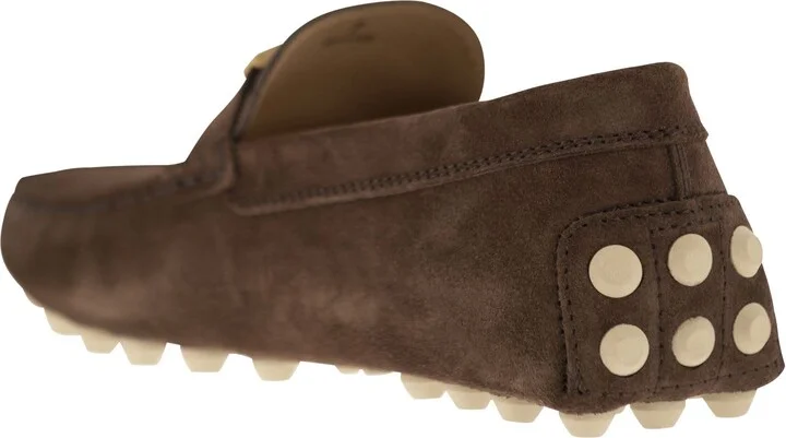 Rubber Bubble T Timeless In Suede Leather - Image 3