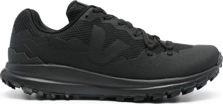 Rubber Fabric Sneakers