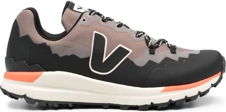 Rubber Fabric Sneakers
