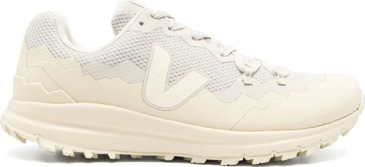 Rubber Fabric Sneakers