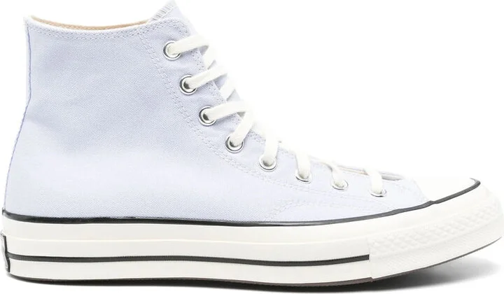 Rubber Fabric Sneakers