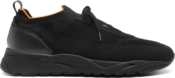 Rubber Fabric Sneakers