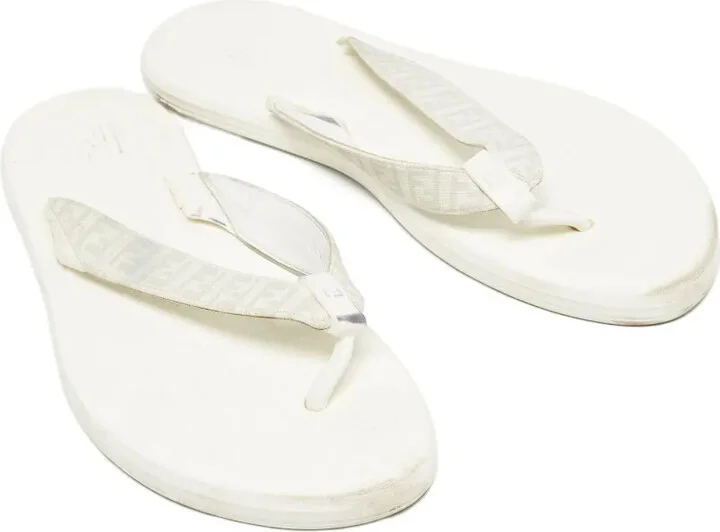 Rubber Flat Sandals - Image 3