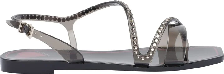 Rubber Flat Sandals