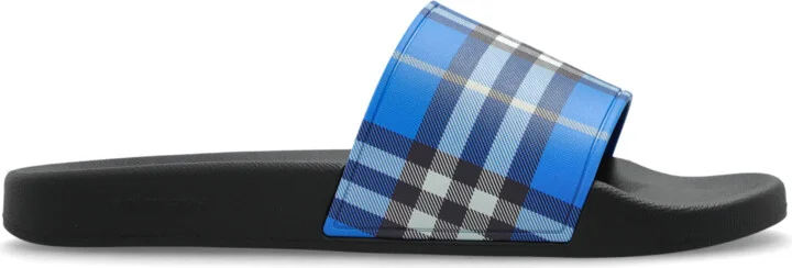 Rubber Flip-flops, , - Blue
