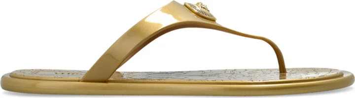 Rubber Flip-flops, , - Gold