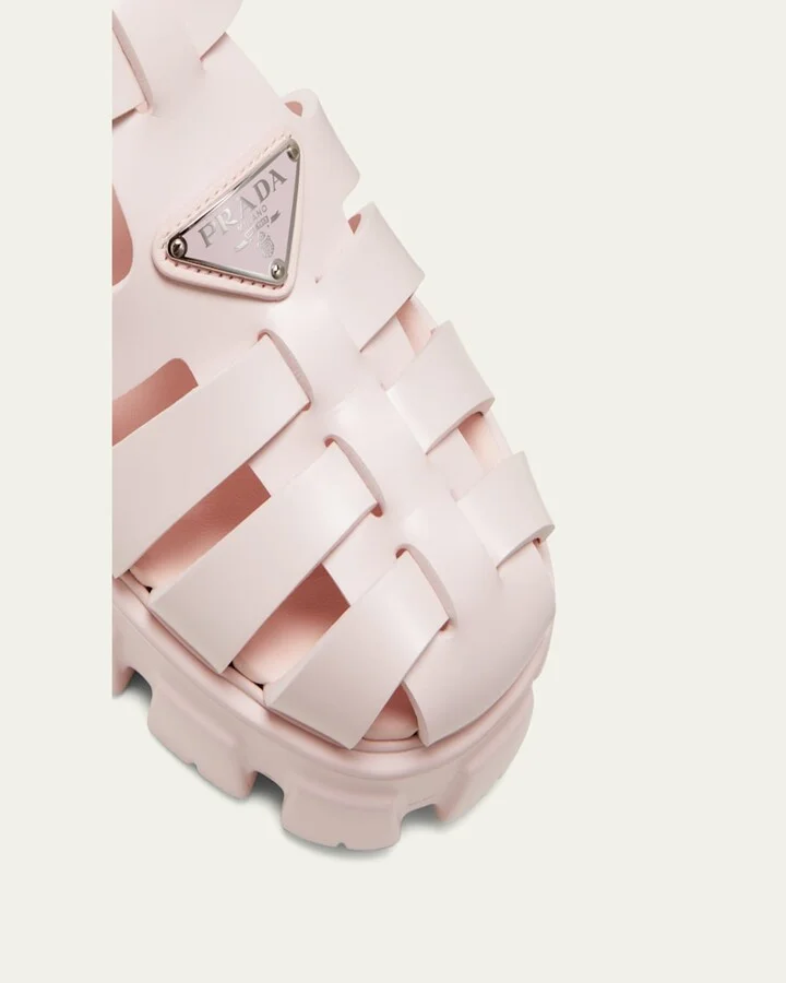Rubber Logo Chunky-Sole Fisherman Sandals - Image 7