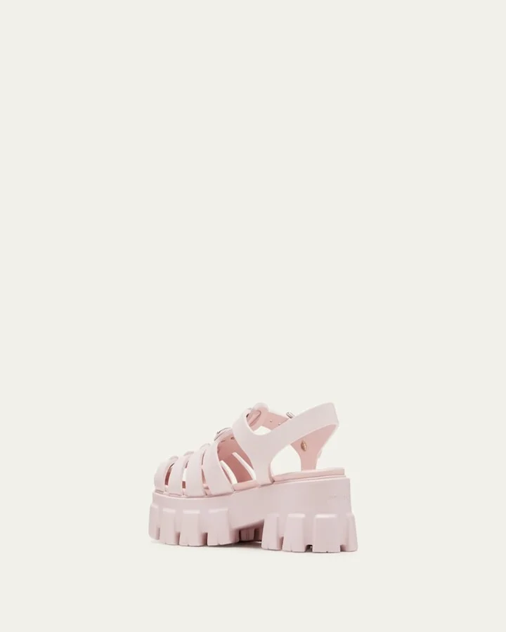 Rubber Logo Chunky-Sole Fisherman Sandals - Image 8
