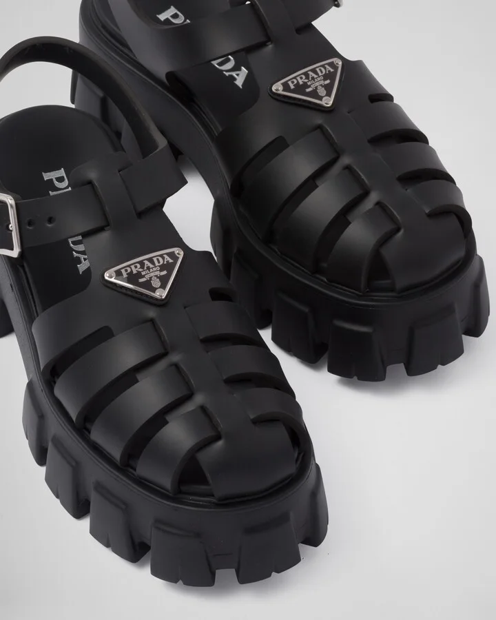 Rubber Monolith sandals - Image 4