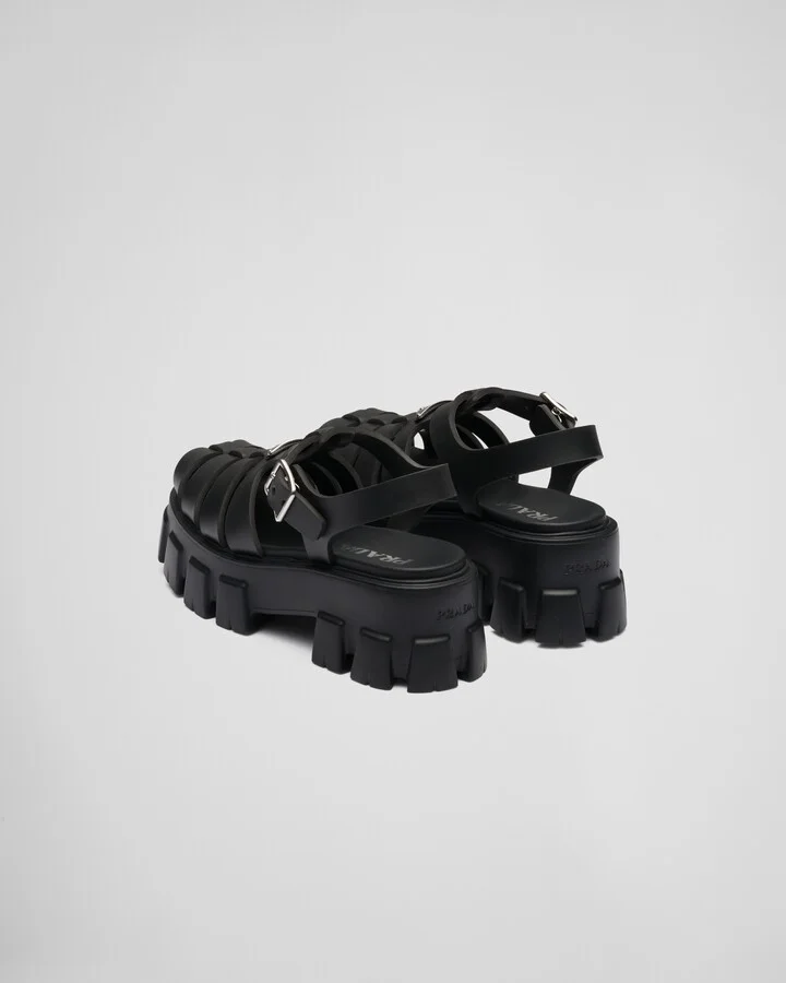 Rubber Monolith sandals - Image 5