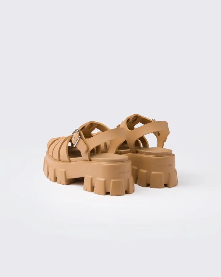 Rubber Monolith sandals - Image 4
