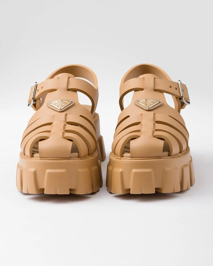 Rubber Monolith sandals - Image 5