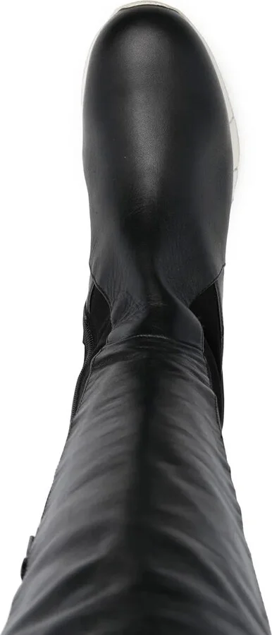 Rubber-Platform Long Boots - Image 4