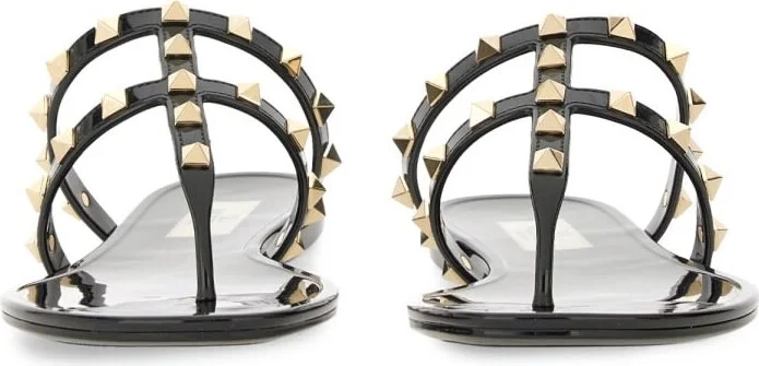 Rubber rockstud Low Sandal - Image 4