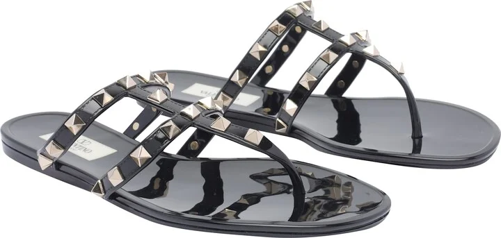 Rubber Rockstud Sandals - Image 2