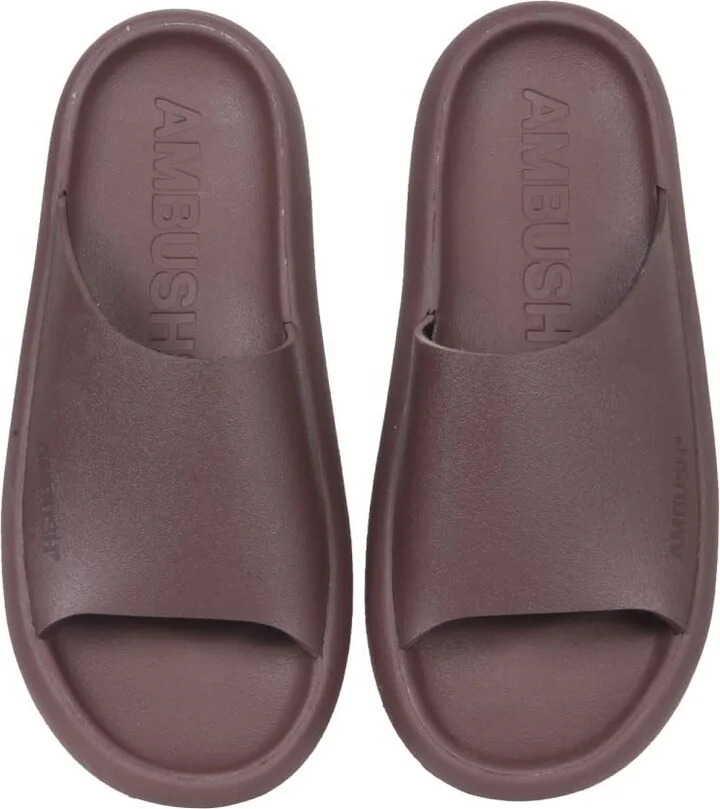 Rubber Slide Sandals - Image 2