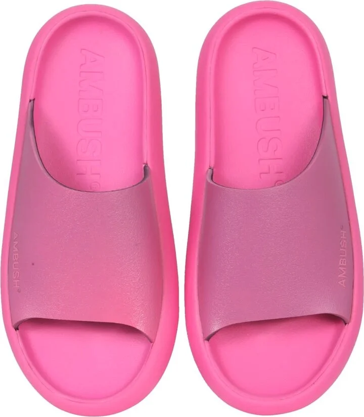 Rubber Slide Sandals - Image 2