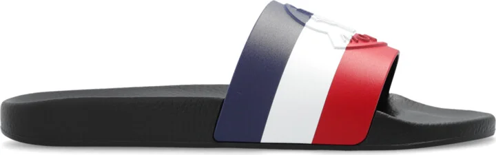 Rubber Slides 'Basile', , - Multicolour