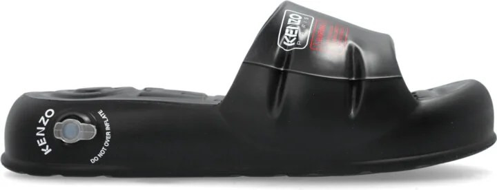Rubber Slides, , - Black