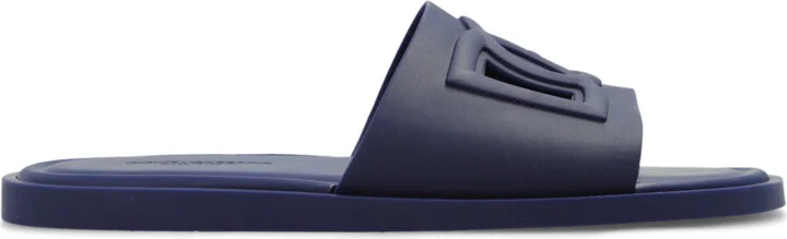 Rubber Slides, , Navy - Blue