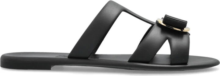 Rubber Slides With Application, , - Black