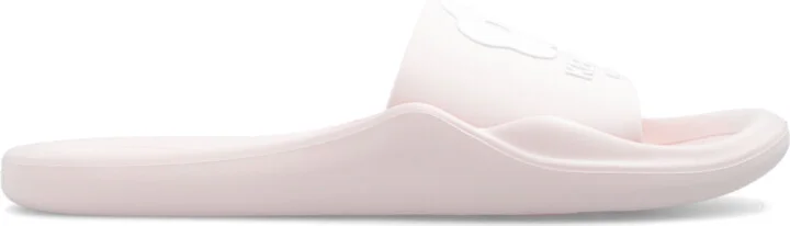 Rubber Slides With Logo, , - Pink