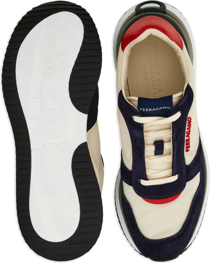 Rubber-Sole Suede Sneakers - Image 4
