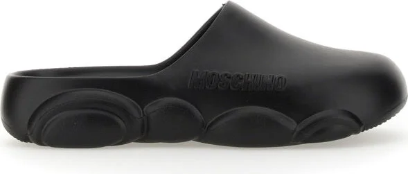 Rubber Teddy Sole Mules