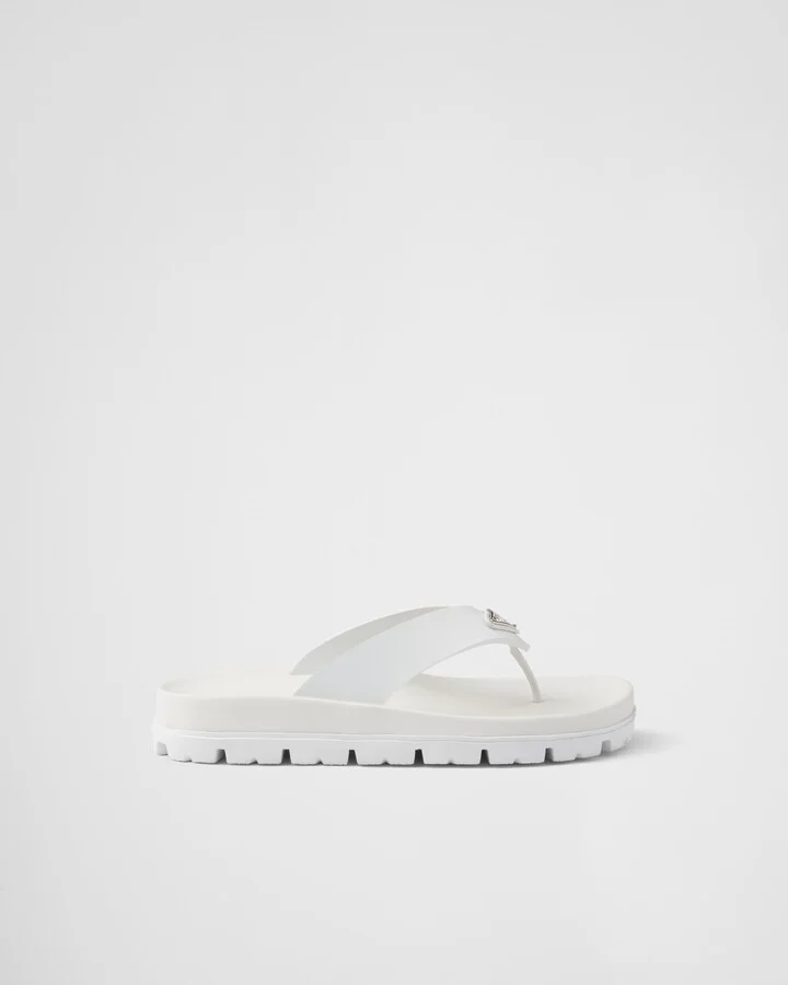 Rubber thong sandals - Image 2