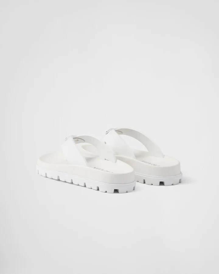 Rubber thong sandals - Image 4