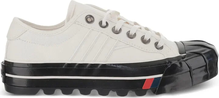 Rubber Toe-Cap Sneakers