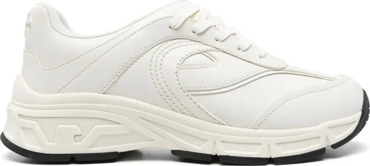 Rubberised-Logo Sneakers