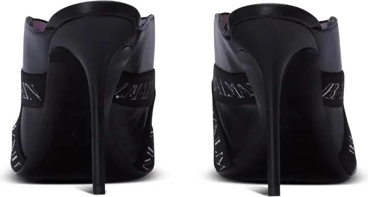 Ruby 95mm leather mules - Image 4