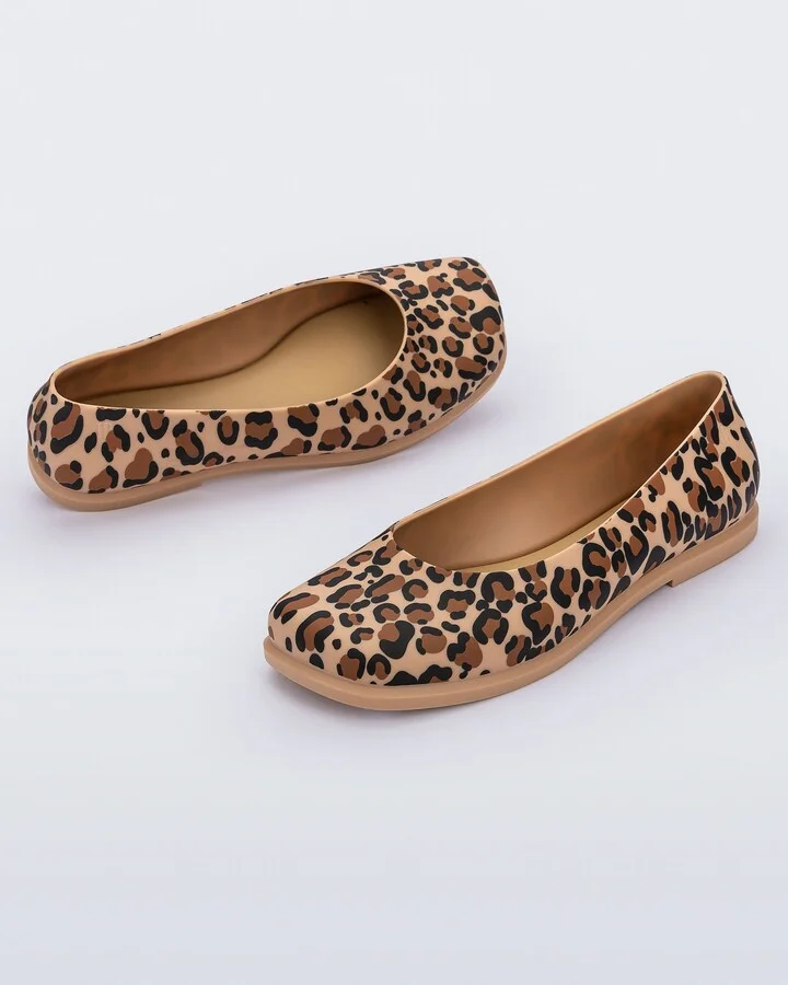 Ruby Ballet Style Flat - Beige Brown - Image 2