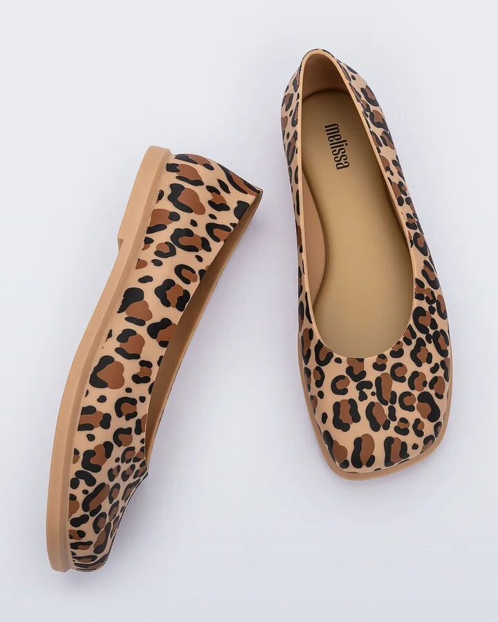 Ruby Ballet Style Flat - Beige Brown - Image 3