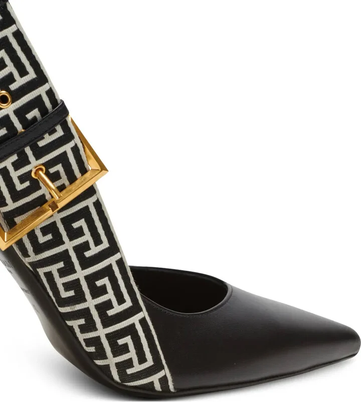 Ruby monogram slingback pumps - Image 5