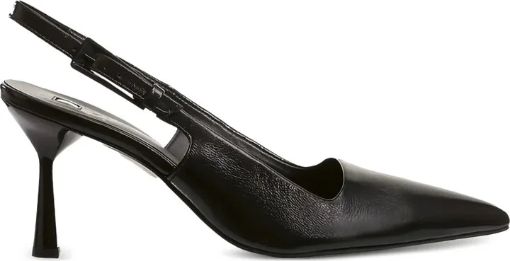 Ruby pointed-toe slingback pumps