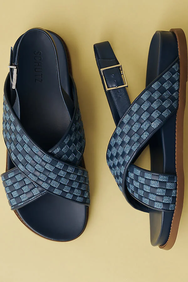 Ruby Sporty Crisscross Slingback Sandals