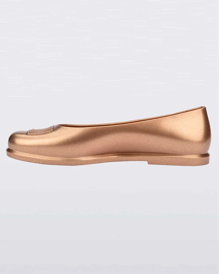 Ruby X Marc Jacobs Ballet Style Flat - Gold Beige - Image 3