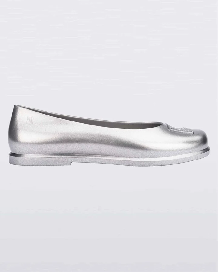 Ruby X Marc Jacobs Ballet Style Flat - Silver Grey - Image 6