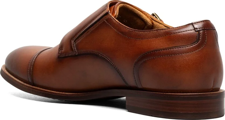Rucci Cap Toe Double Monk Strap Shoe - Image 3