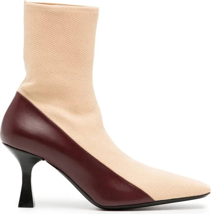 Ruch 80mm two-tone boots