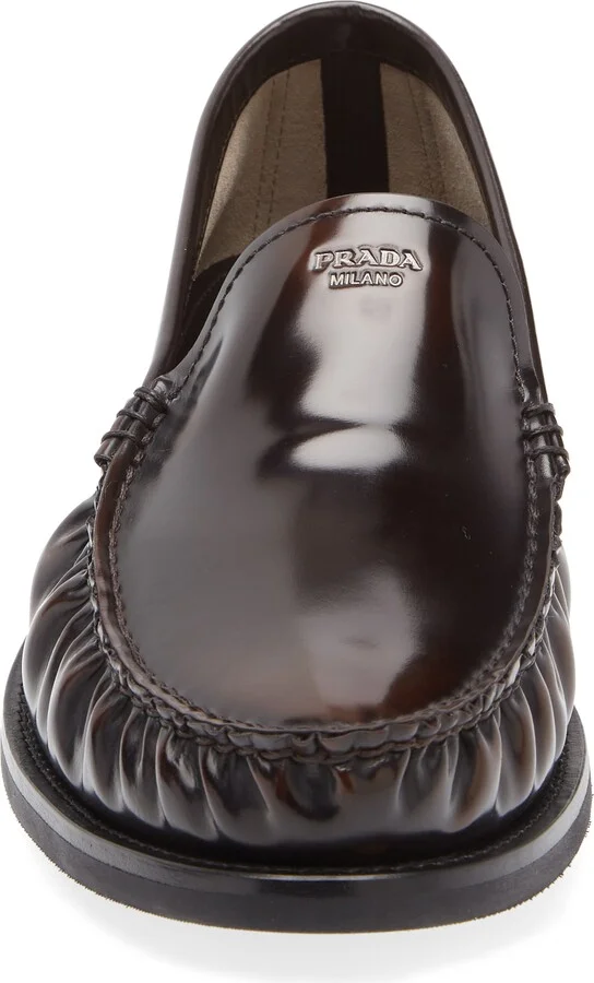 Ruched Apron Toe Loafer - Image 4