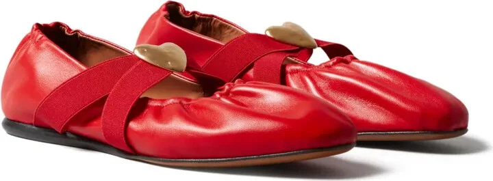 Ruched Ballerina Shoes - Image 2